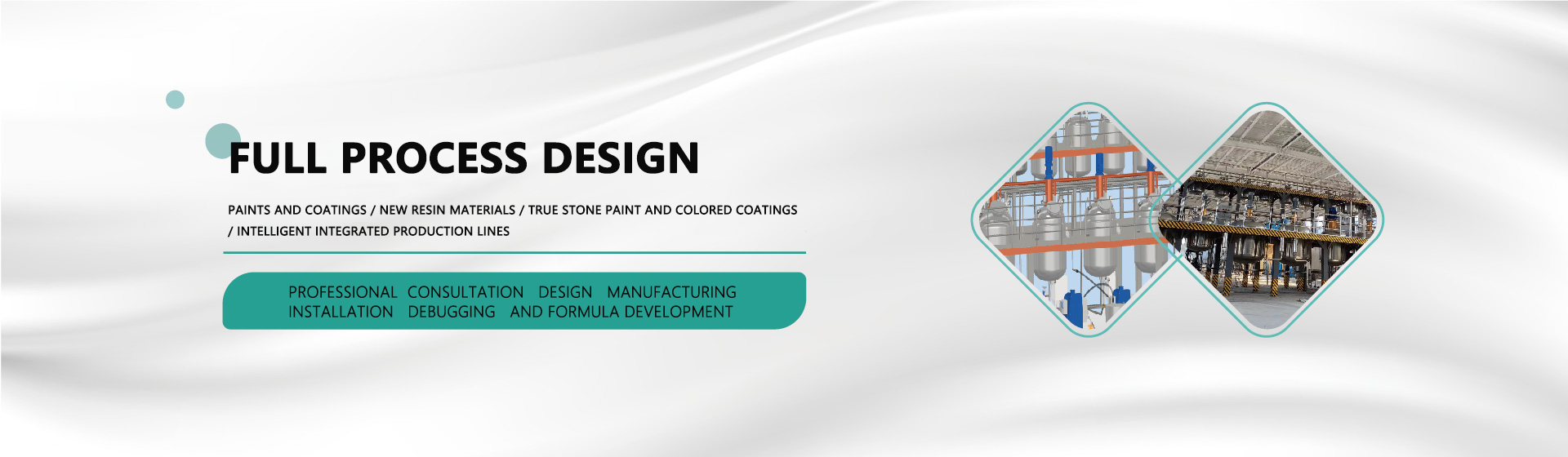 Paint production line